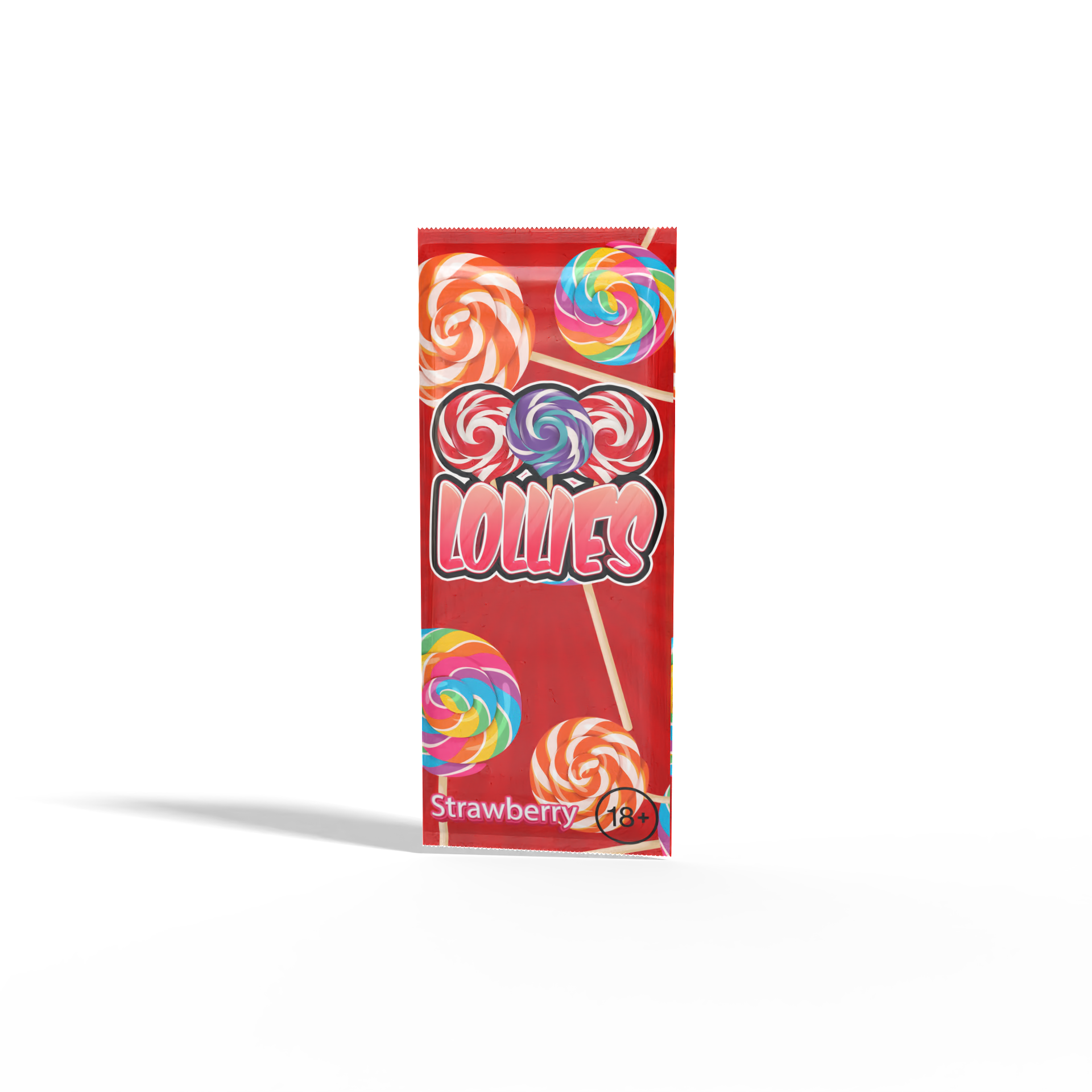 HHC lolly strawberry